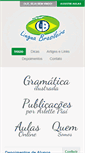 Mobile Screenshot of linguabrasileira.net